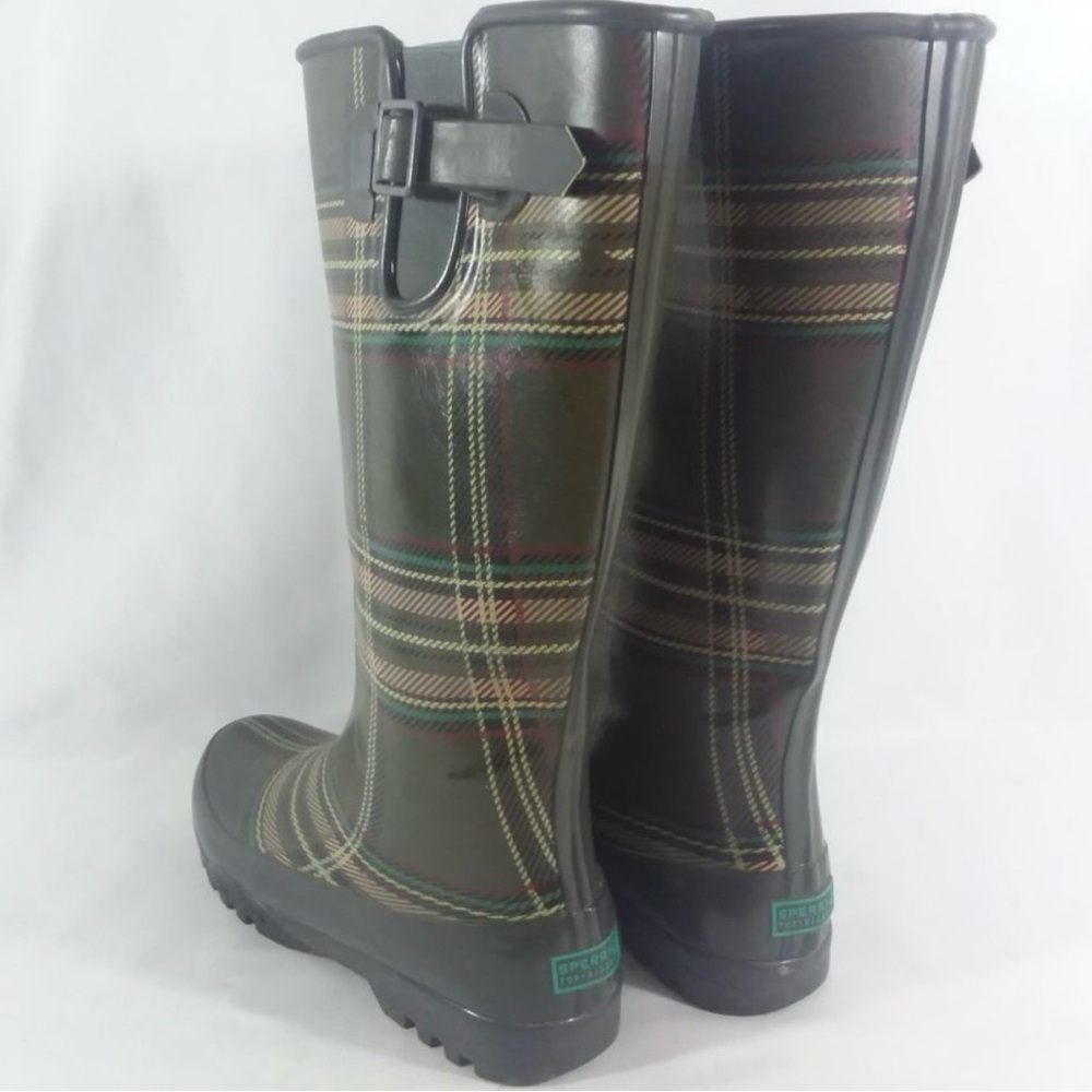 Sperry Multicolor Plaid Boots - Picture 7 of 11
